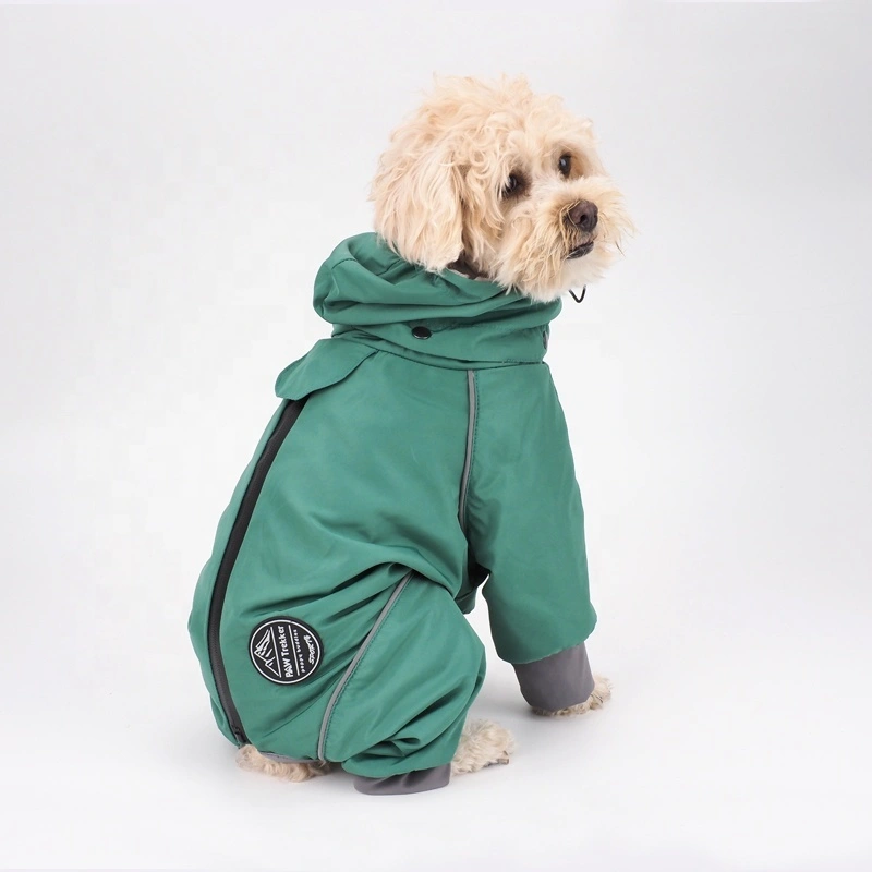 الجملة دعم التخصيص متعدد الألوان Sun Shield Dog Tee - تي شيرت الكلب قمصان التبريد سريعة الجفاف - أخضر 1