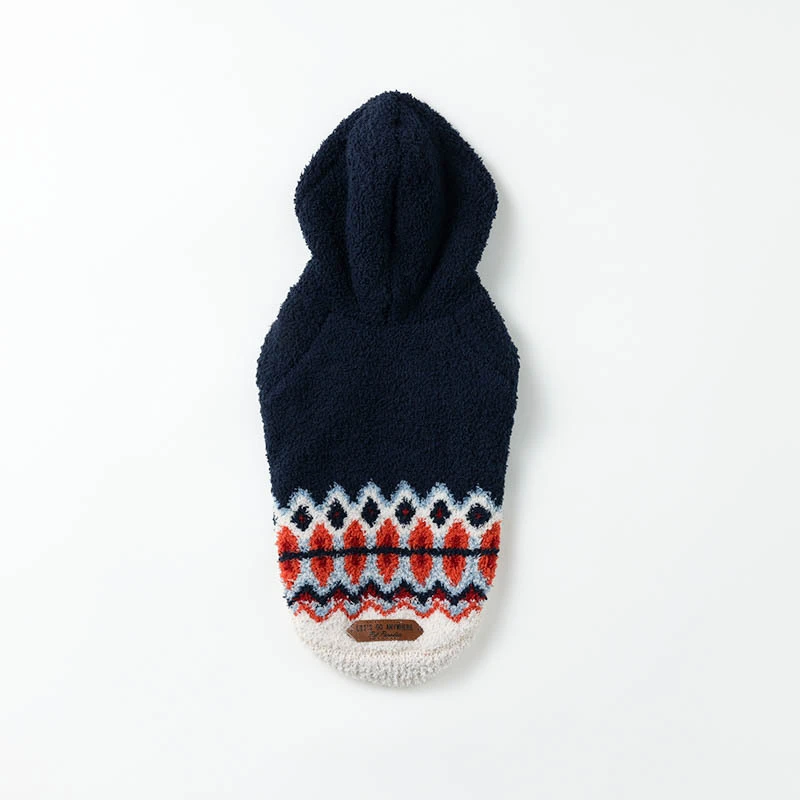 Aangepaste huisdier trui honden herfst zomer kleding XS-XL maten gemaakt van polyestervezel zwart 1