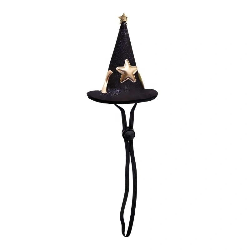High Quality Colorful Adjustable Pet Hat New Holiday Decorations Accessory for Cats Dogs Available in Large Quantities black 1