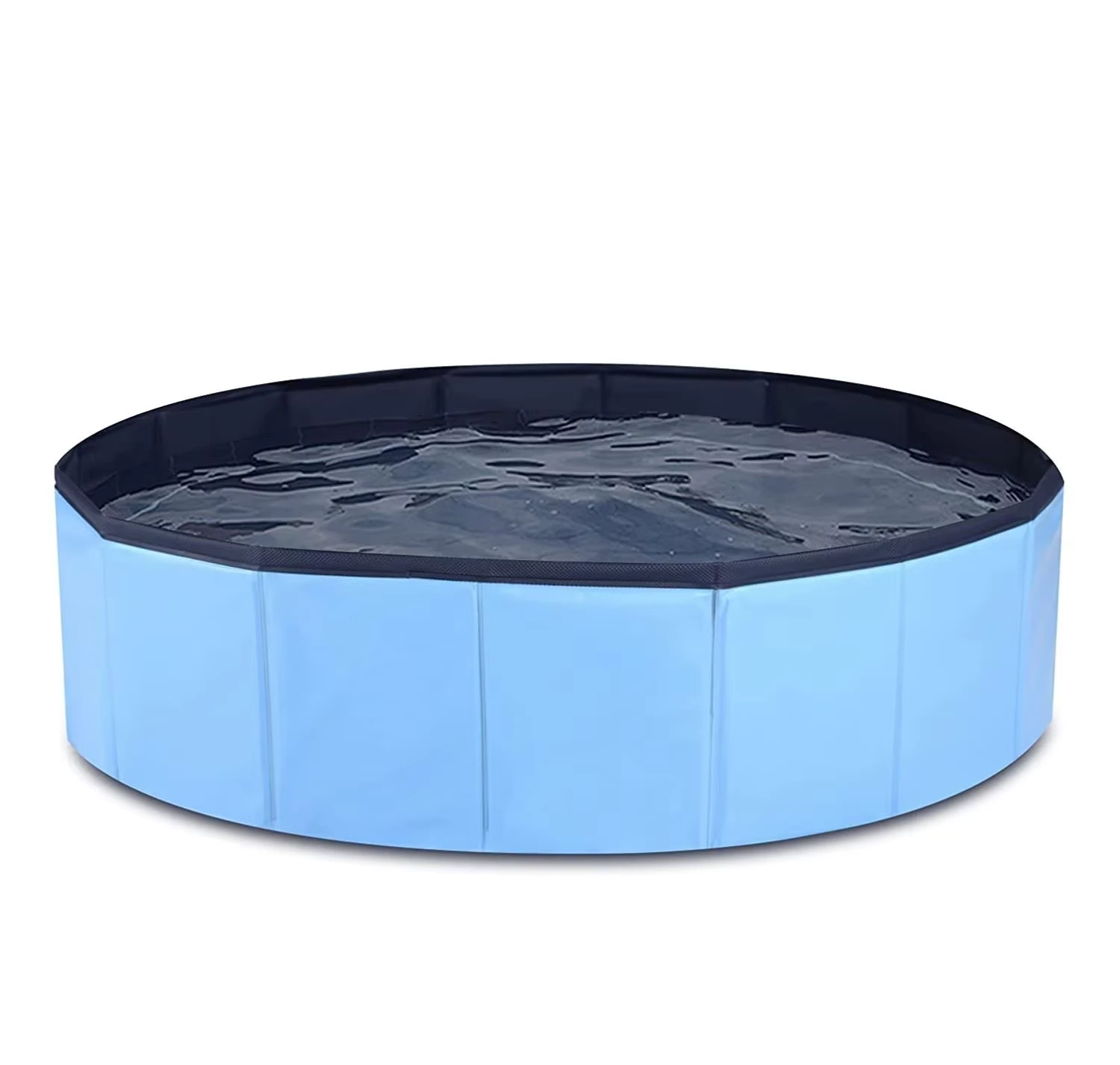 groothandel opvouwbaar huisdierenzwembad, antislip opvouwbare huisdierenbad, hard plastic badzwembad voor huisdieren honden blauw 1