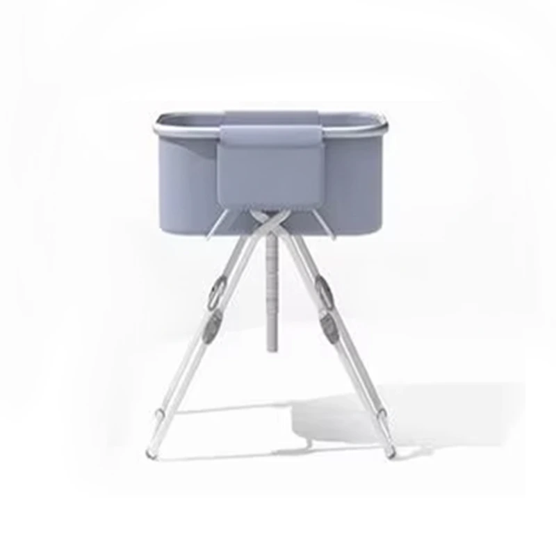 wholesale New Foldable Bath Tub with Stainless Steel Stand Portable and Foldable for Infants Babies or Pets  purple 1