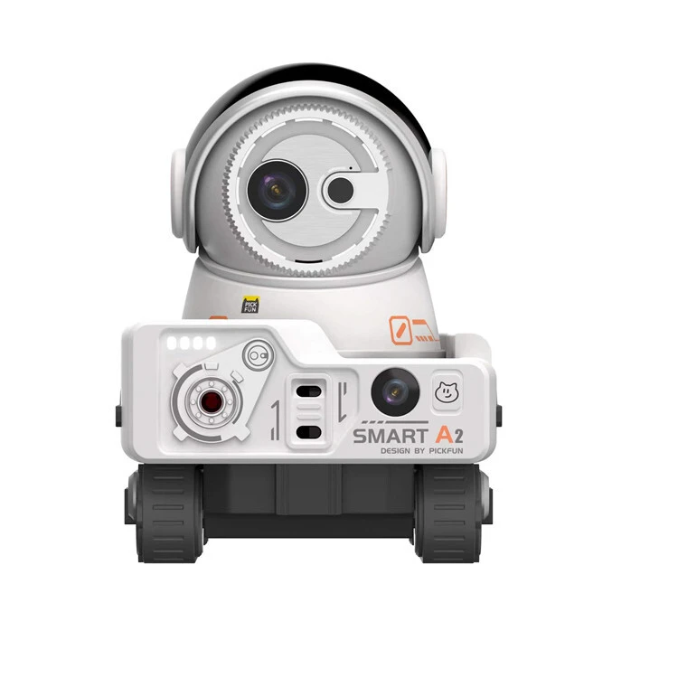 wholesale New trend hot selling WIFI pet monitoring pet camera AI pet companionship video robot video recording white 1
