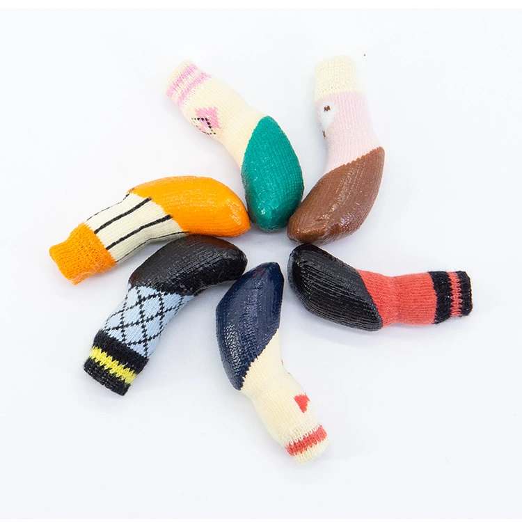 wholesale Pet apparel MINI dog waterproof shoe anti slip protect paw socks custom design support 1