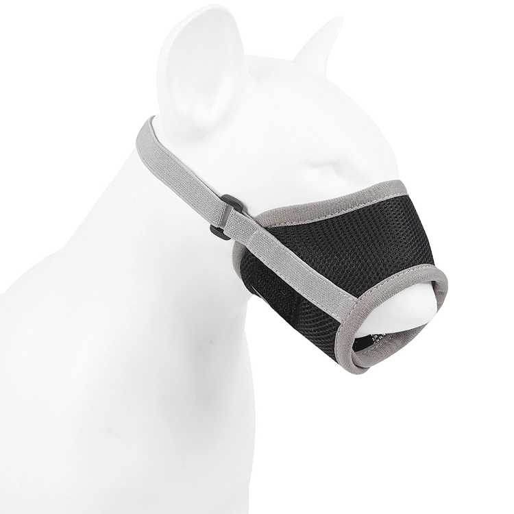 wholesale Breathable Durable Adjustable Pet Dog Muzzle grey 1