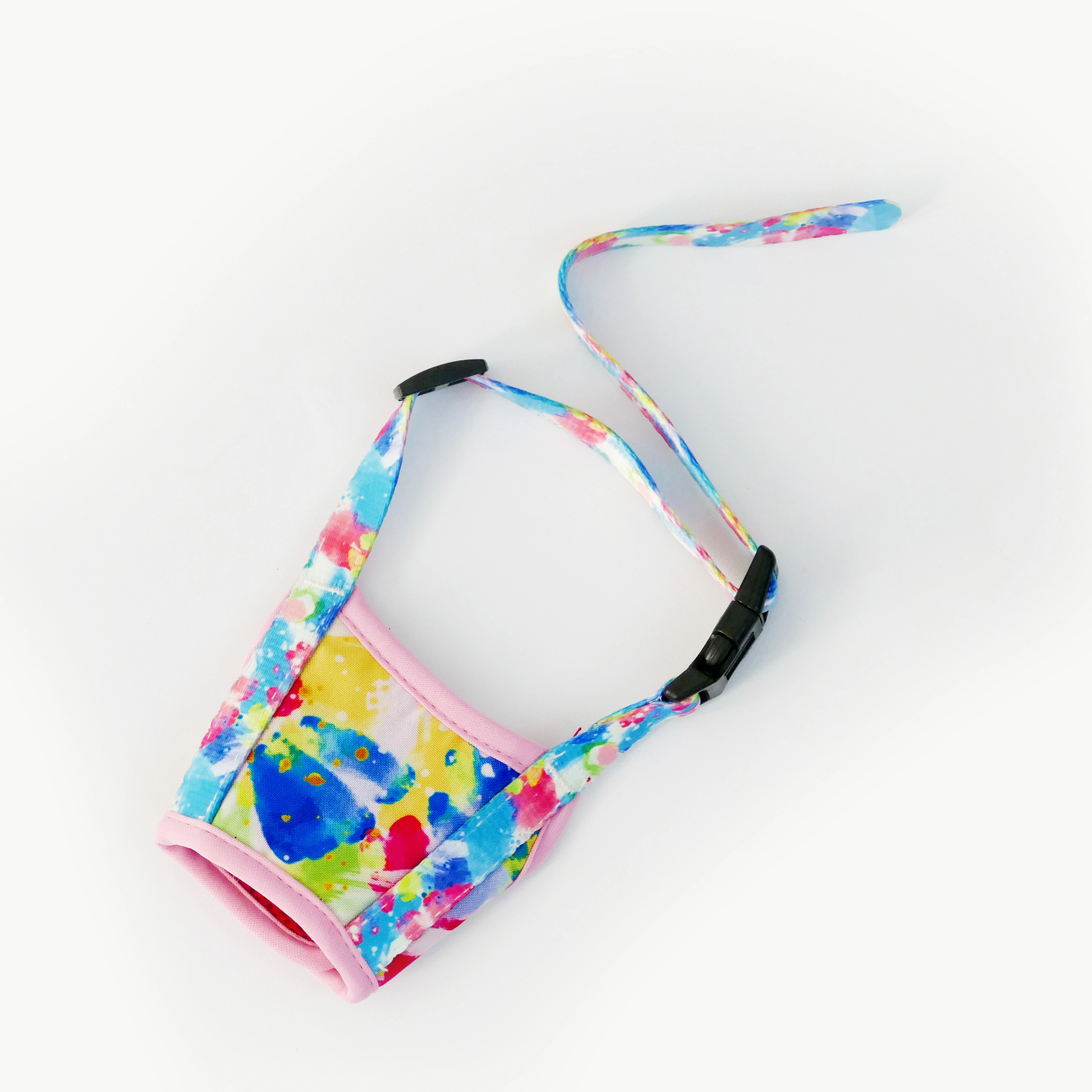 wholesale High-quality Classic Multicolor Polyester Mesh Breathable Dog Muzzle 8 1