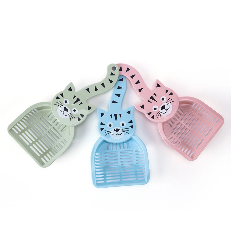 wholesale Cat litter shovel toilet plastic feces cat litter shovel cat small cleaning shovel tool 1