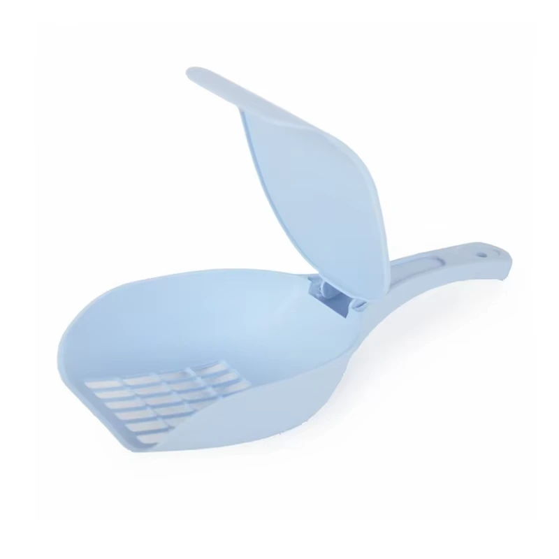 wholesale Potable Plastic Kitty Litter Scoop Deep Shovel Sifter Box Scoop Cat Litter Shovel Cat Litter Scoop blue 1