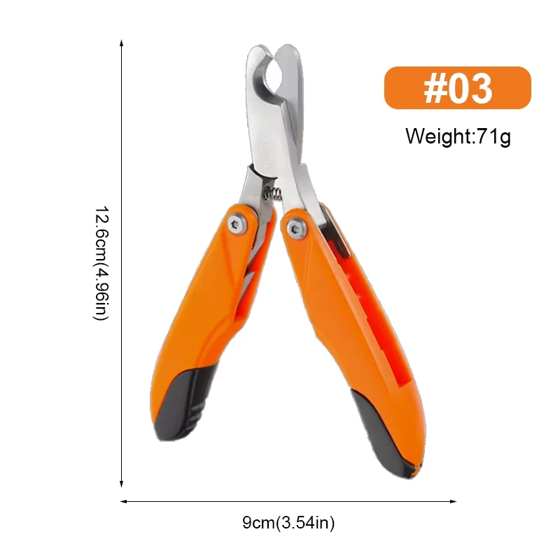Groothandel Duurzaam Huisdier Nagelknipper Kit Roestvrij Staal Veilig Scherp Hond Kat Klauw Cutter Nauwkeurige Schuine Randen Dieren Teennagel Trimmer 03 1