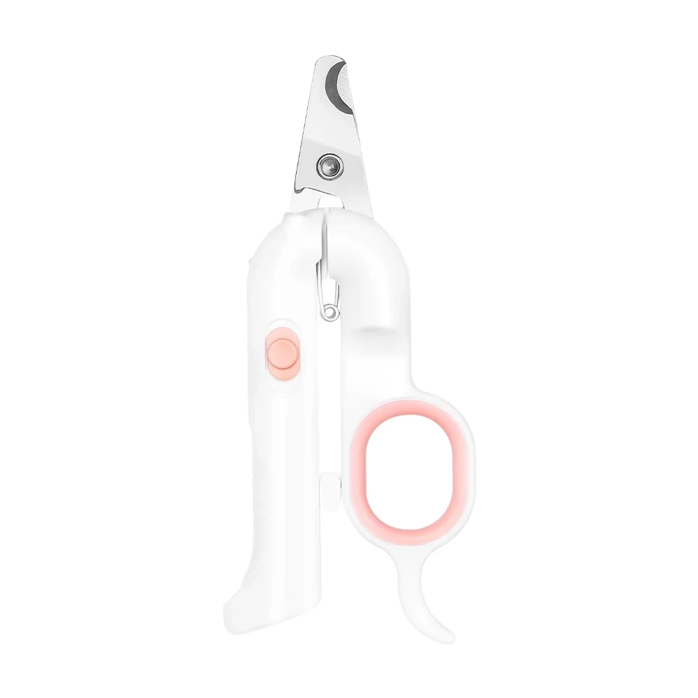groothandel Pet Claw Care Nagelsnijder RVS Kat Hond Schaar roze 1