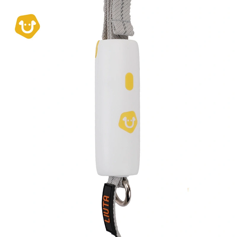 Groothandel Hondenriem met handvat Intrekbare hondenriem 6FT Release Handen Gemakkelijk vast te binden Anti-verloren huisdierriem Huisdierfabrikant Hondenbenodigdheden wit 1