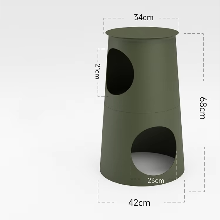 wholesale Cat Nest Solid Pattern Cat and Dog Coffee Bar Chair Pet Furniture pet house pet bed green 1