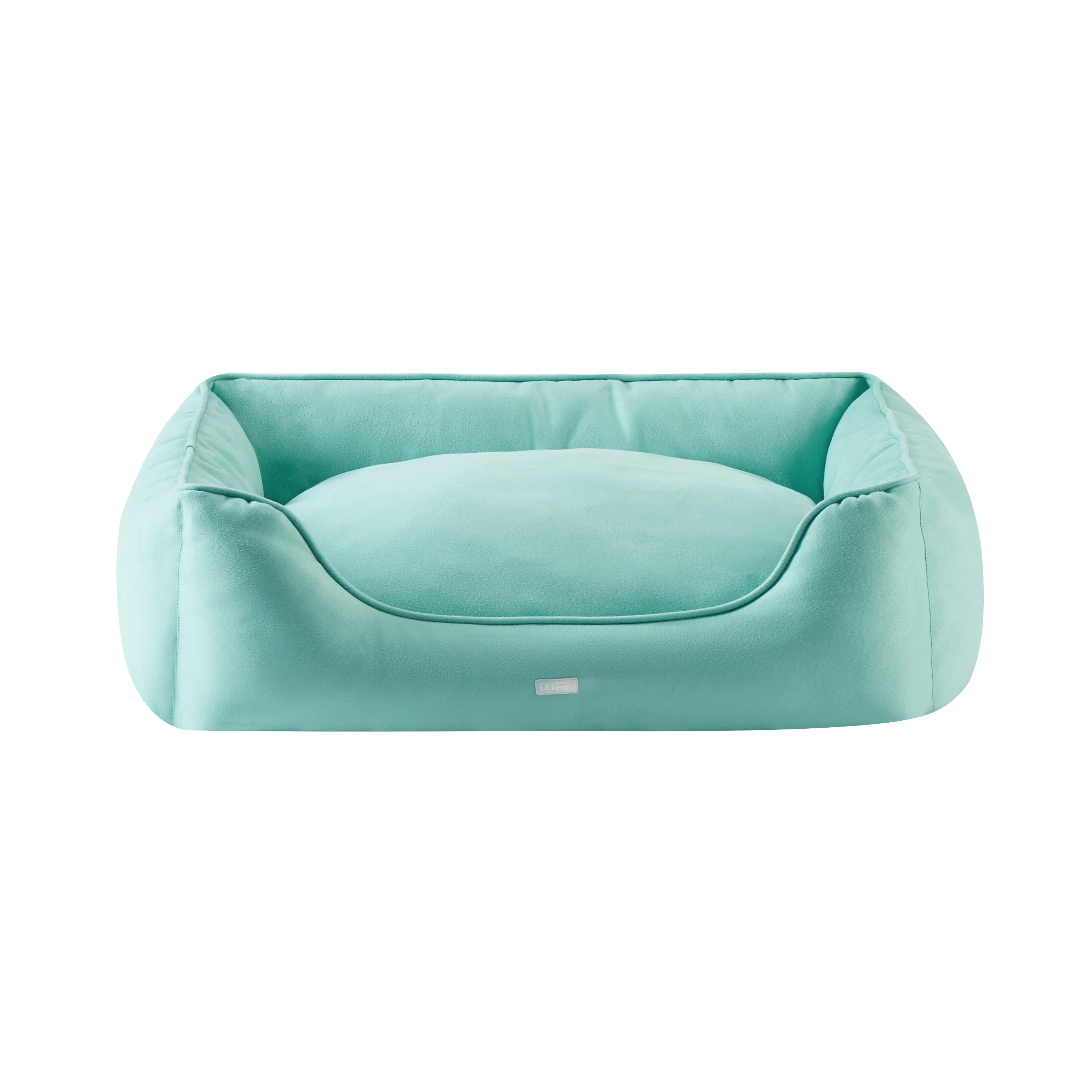Wholesale OEM available custom logo promotional multi color foldable luxury sofa large pet dog bed pet sofa green 1