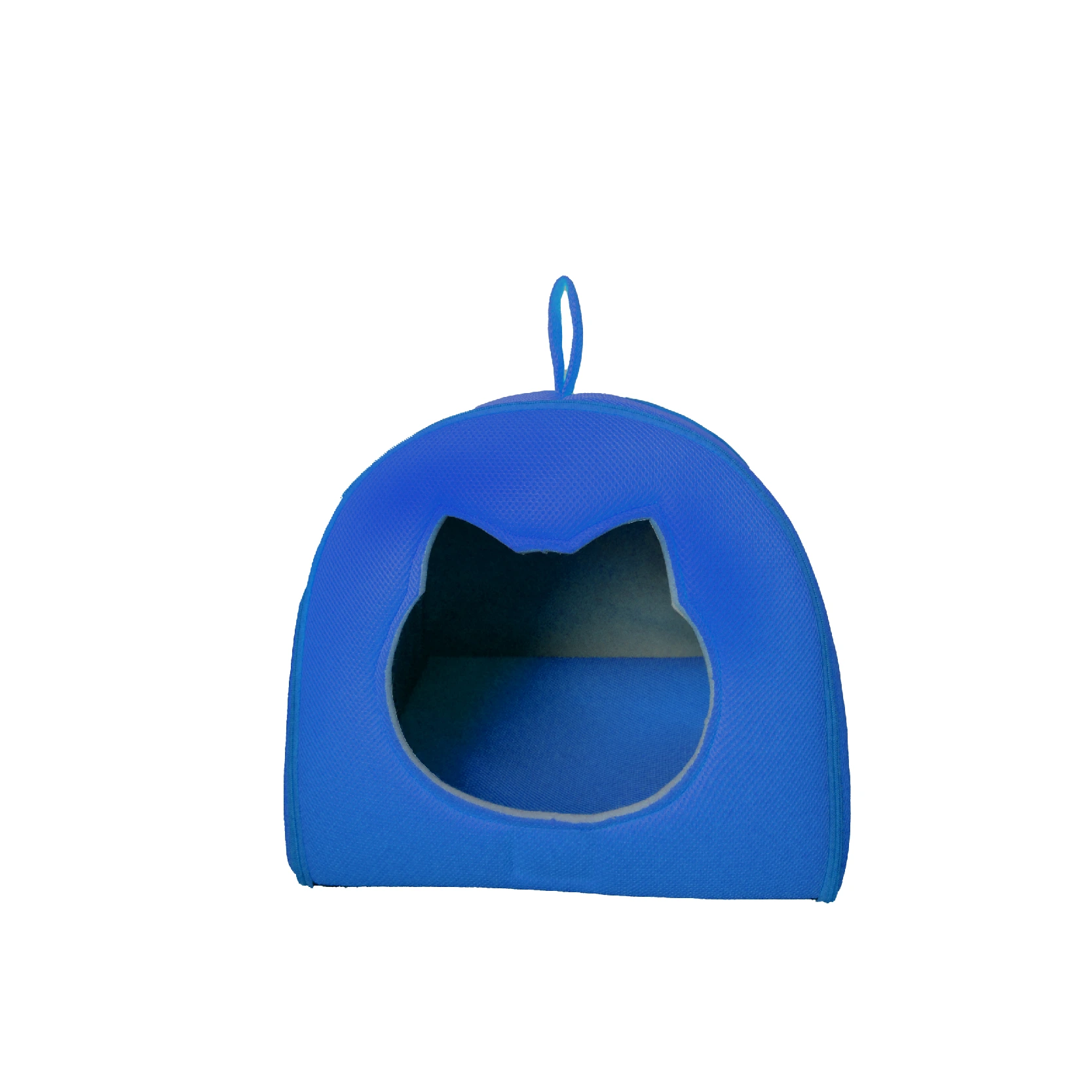 wholesale portable  pet bed pet soft foldable cat carrying bag pet house blue 1