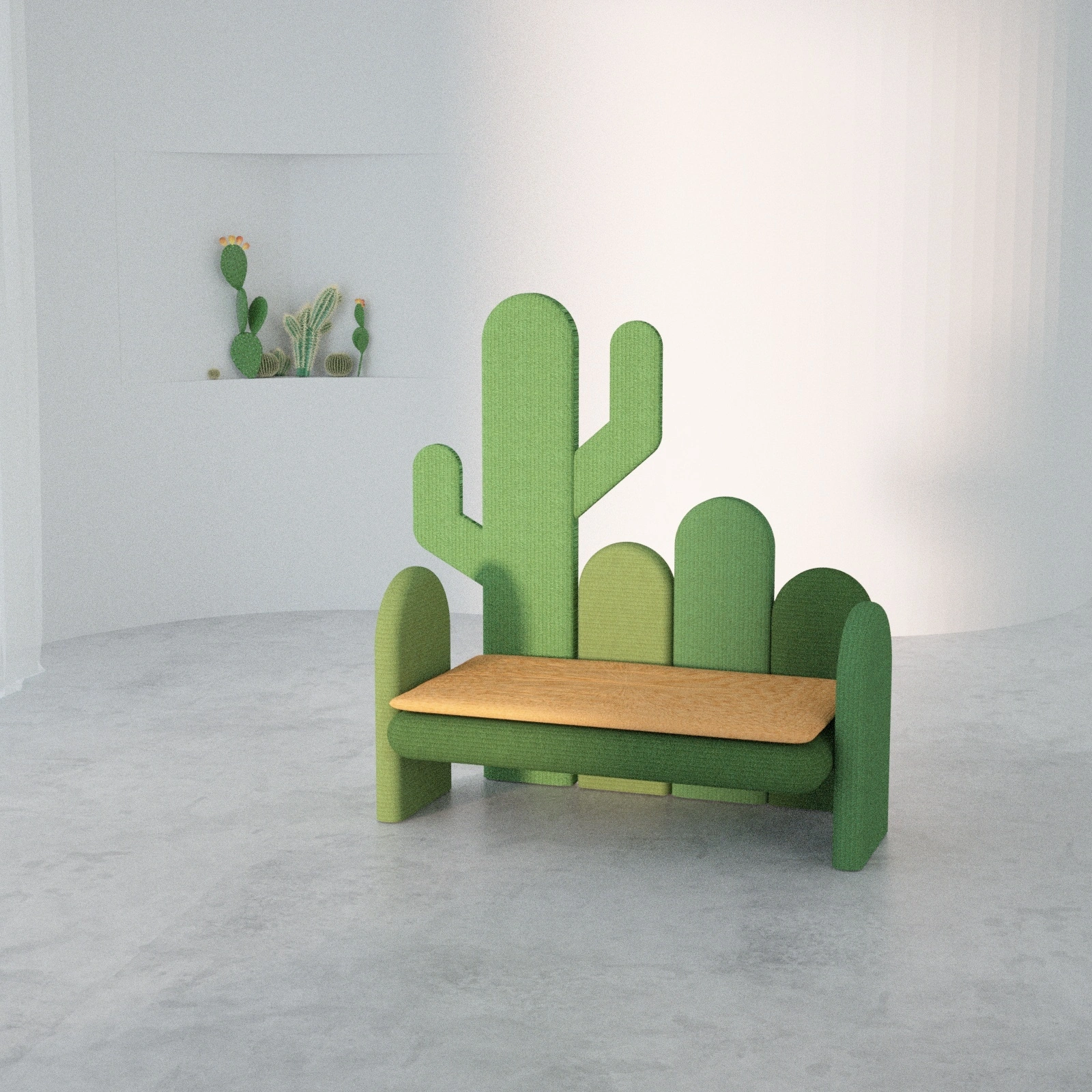 wholesale hot selling pet dog cat friendly sofa pet bed nest custom Cactus shape pet dog sofa combination 2 1
