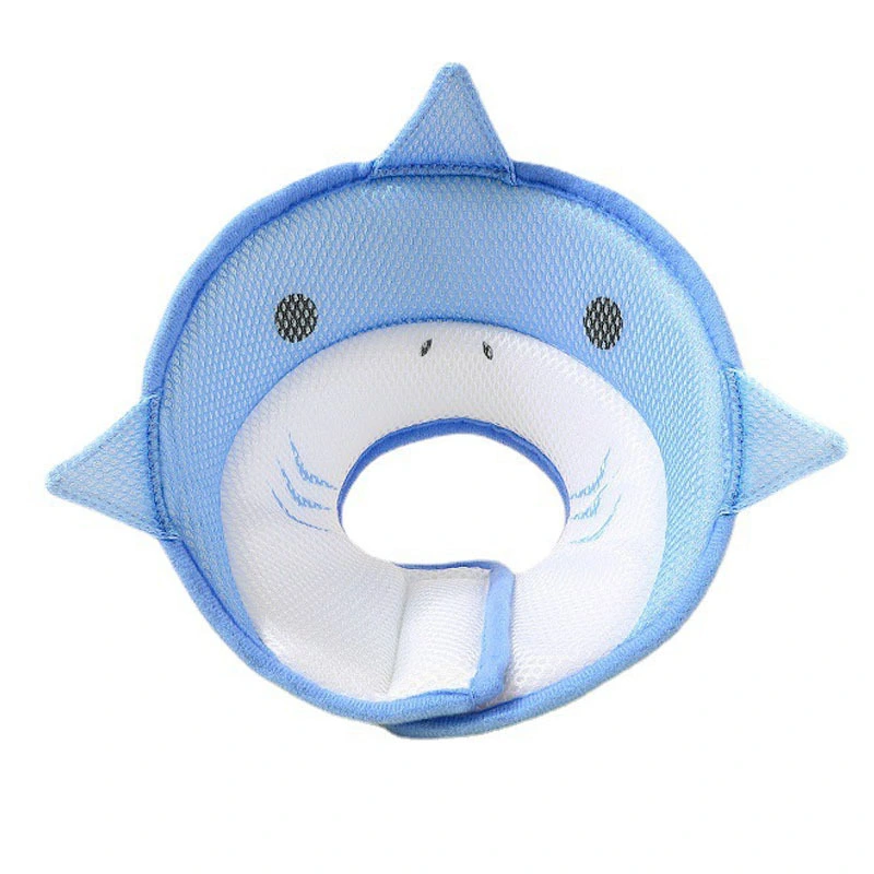 wholesale Pet Collar Elizabeth Circle Pet cat neutering collar After pet bite and lick Soft collar dog protective headgear blue 1