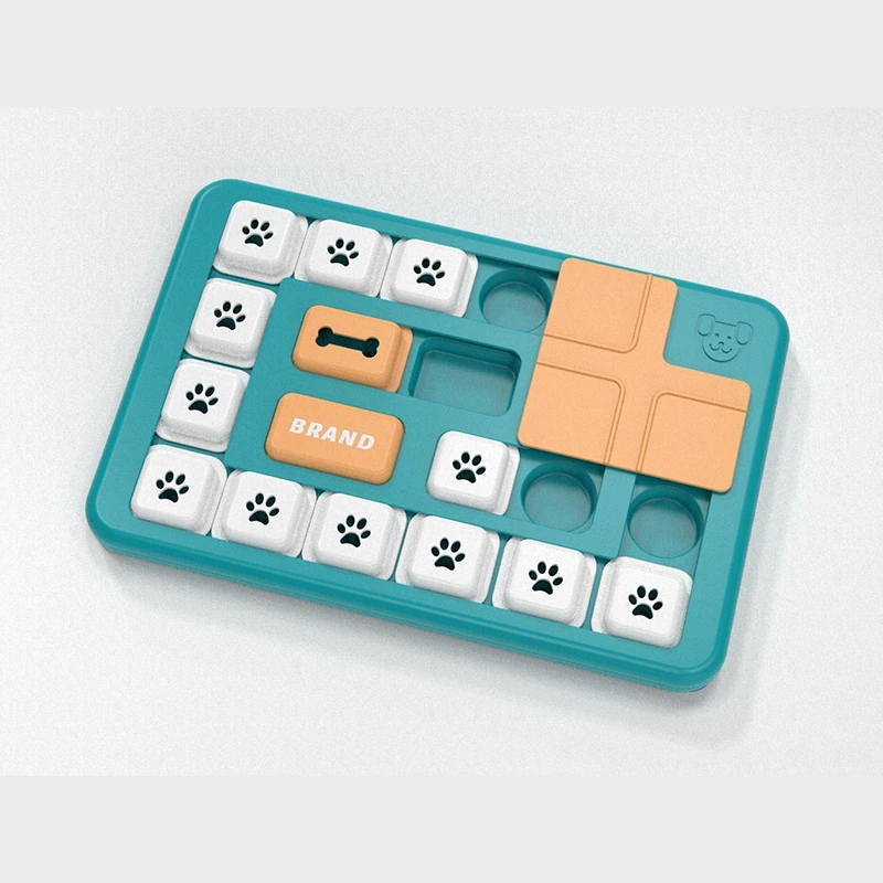 wholesale Dog Squeaky Puzzle Pet Product Interactive Treat Toys Hide and Seek Dog Toy pet toy green 1