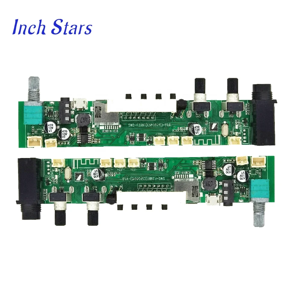 Service d'Odm d'OEM de carte de carte PCB Pcba pour le panneau de Citcuit de haut-parleur de dent bleue de 3w 5w 10w 20w 1