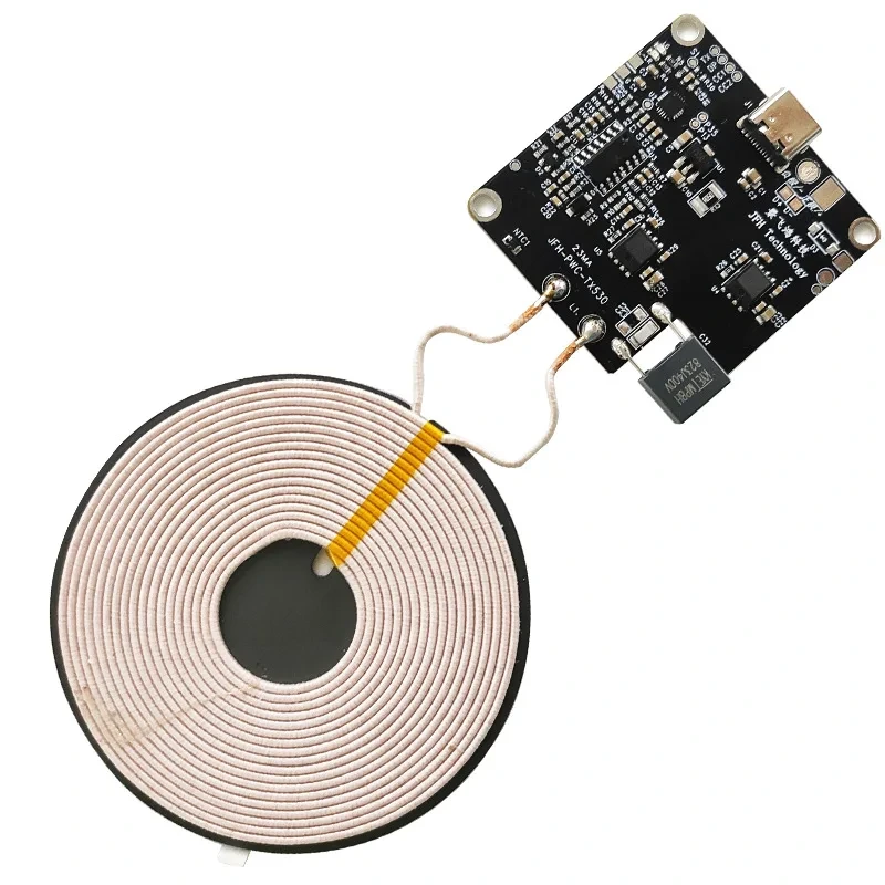 Module de chargeur sans fil Pcba avec grande Modification de bobine pour une charge sans fil longue distance de 15w à une Distance de 14mm 1