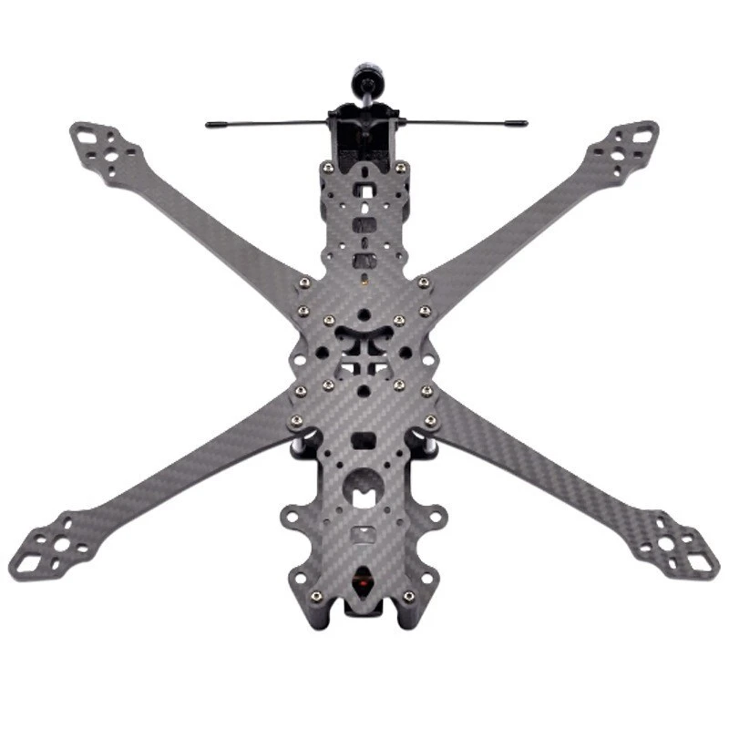 Estructura de fibra de carbono para dron FPV (tipo X) 1