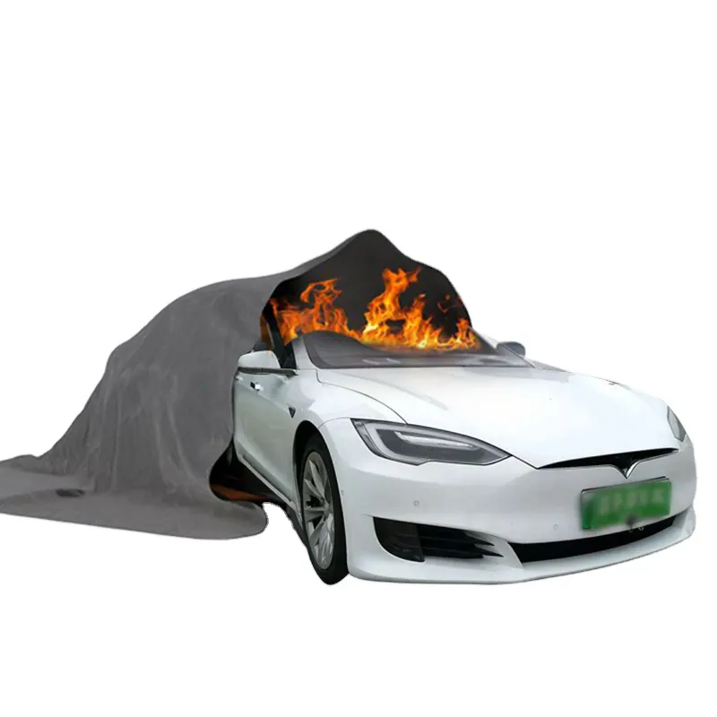 Professional Fire Blanket for Car Fires Antislippery for Different Industries 3