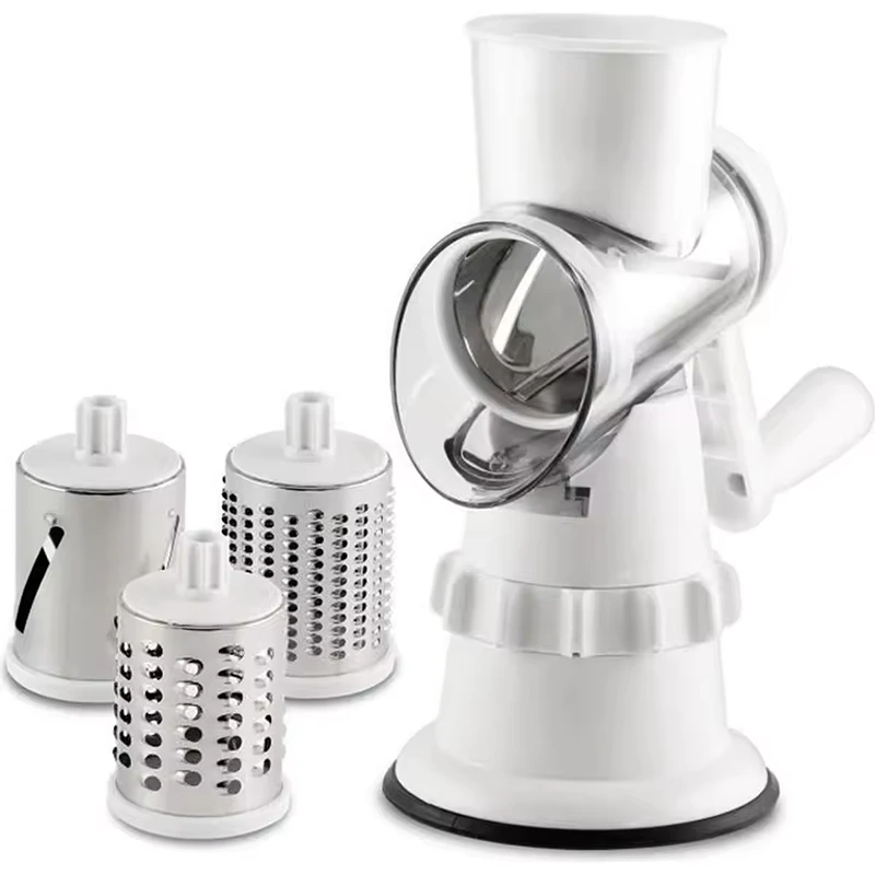 Vegetable Chopper Hand Slicer Multi-functional Hand Roller Slicer Household Kitchen Slicer Grater Rotary Vegetable Cut 1