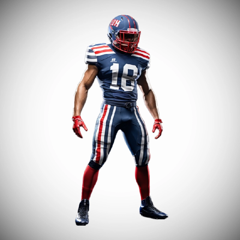 Les maillots de football américain de conception personnalisée de haute qualité sont livrés avec une gamme d'options de personnalisation pour vous aider à correspondre à votre image de marque. 1