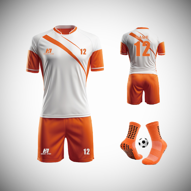 Aibort Sport'ta kendi özel futbol formalarınızı, formalarınızı ve formalarınızı yaratın. Benzersiz ve kişiselleştirilmiş kitler oluşturmak için takım adınızı, logonuzu, oyuncu adınızı ve numaranızı ekleyin 7