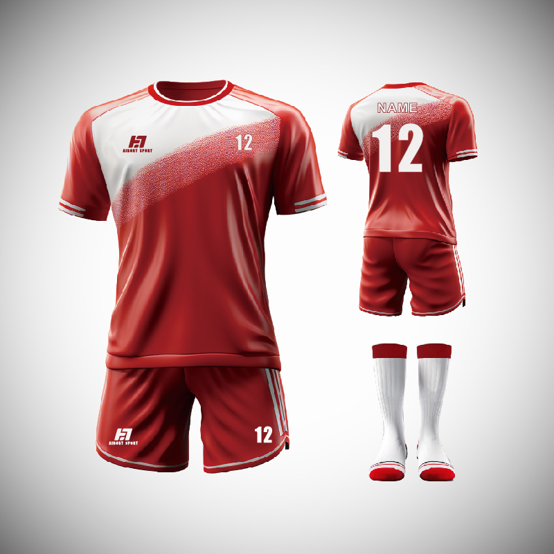 Aibort Sport'ta kendi özel futbol formalarınızı, formalarınızı ve formalarınızı yaratın. Benzersiz ve kişiselleştirilmiş kitler oluşturmak için takım adınızı, logonuzu, oyuncu adınızı ve numaranızı ekleyin 5
