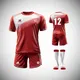 Ladies Soccer Clothing Aibort Brand 3XS-5XL Custom Colour 8