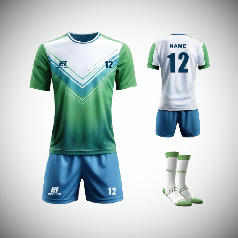 Aibort Sport'ta kendi özel futbol formalarınızı, formalarınızı ve formalarınızı yaratın. Benzersiz ve kişiselleştirilmiş kitler oluşturmak için takım adınızı, logonuzu, oyuncu adınızı ve numaranızı ekleyin 3