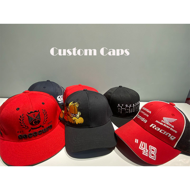 I-Embroidery yesiko okanye i-Print Caps, Yamkela ii-odolo ezincinci 10