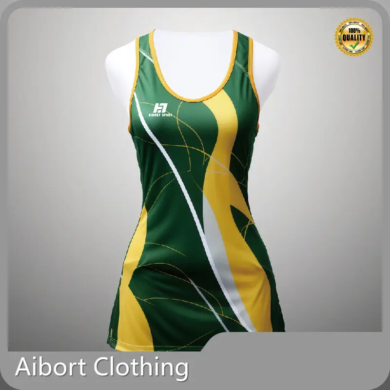 Sports Wear Attire for Ladies 6-20 Aibort Brand Elastic Elit Or 100% Polyester 1