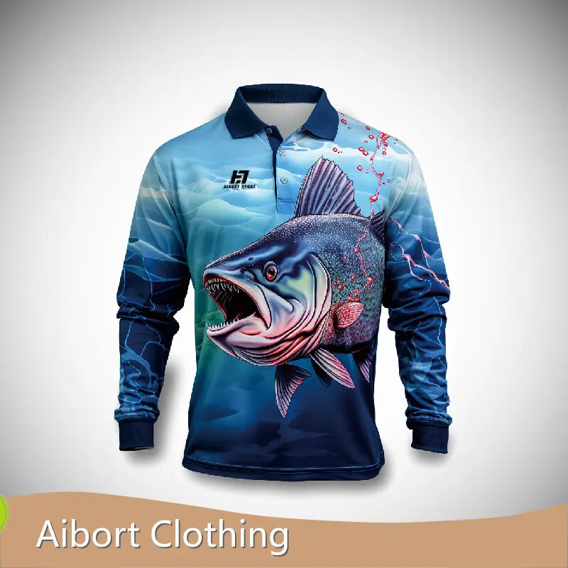 Hot Personalised Fishing Shirts 2-3 Weeks Aibort Brand 1
