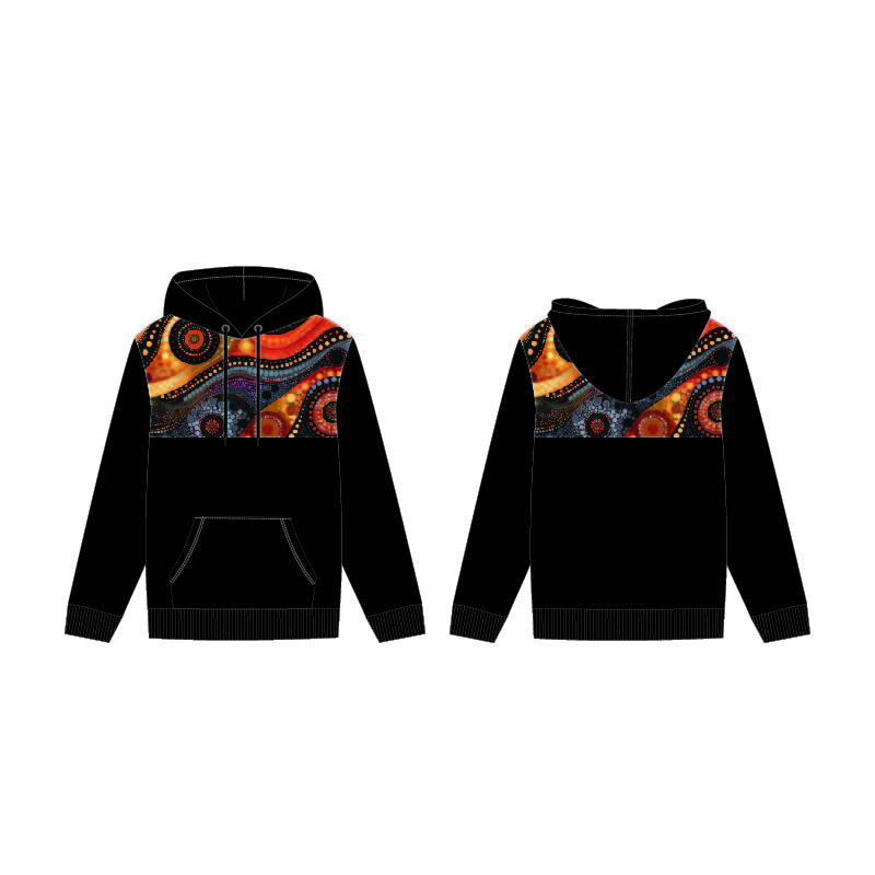 Top Activewear personalizzato con fronte di sublimazione & fondo a colori solidi | Fornitore di abbigliamento per le prestazioni 6