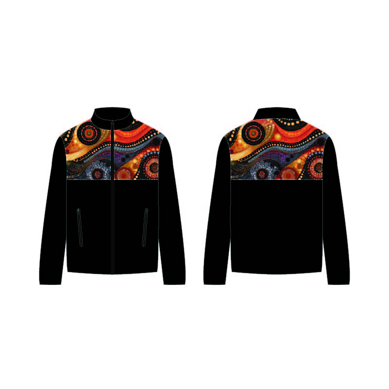 Top Activewear personalizzato con fronte di sublimazione & fondo a colori solidi | Fornitore di abbigliamento per le prestazioni 7
