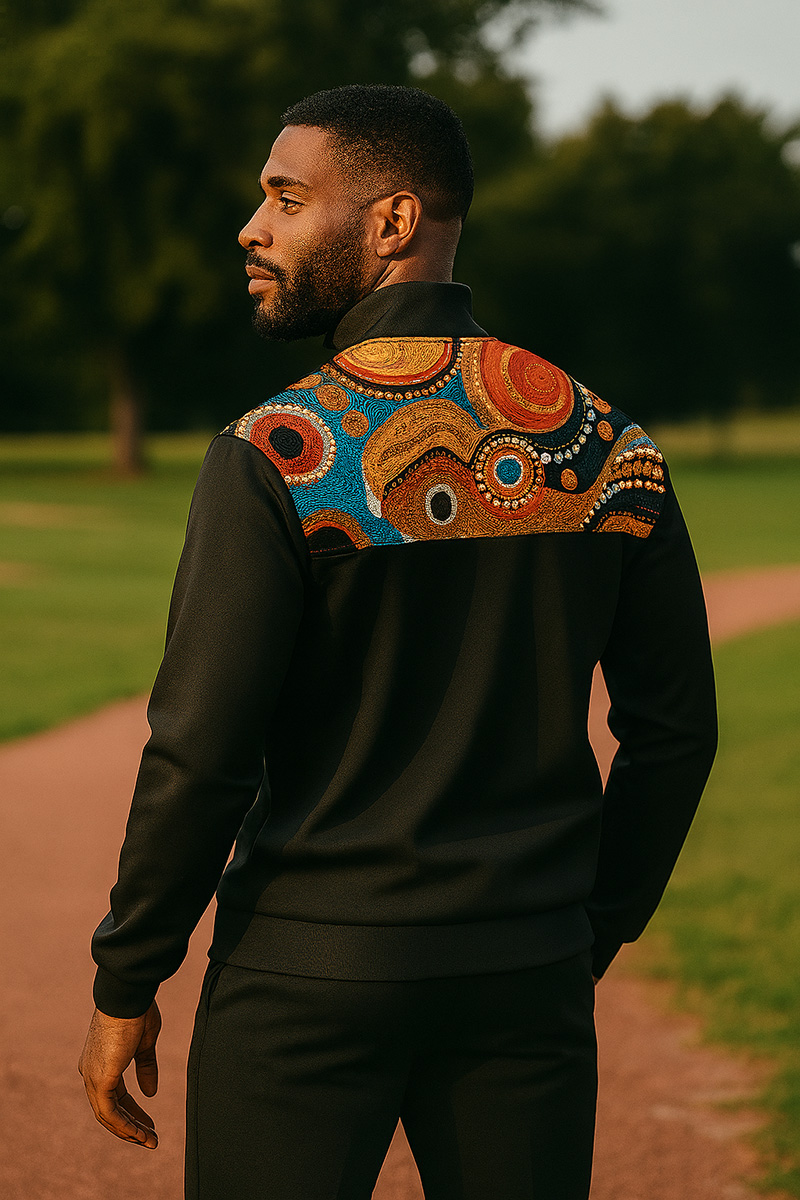 Abbigliamento sportivo in tessuto a contrasto - stampato superiore con pressa di calore, in tessuto di colore solido più basso | Esperto di personalizzazione degli attrezzi atletici 6