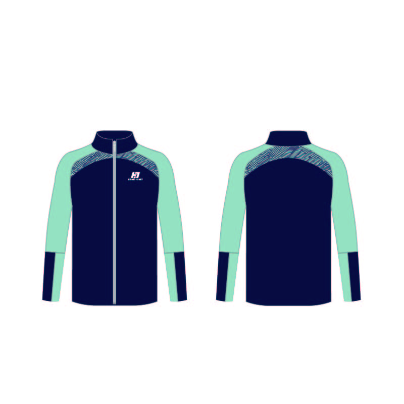Jersey allenamento per le prestazioni - Top grafico di trasferimento di calore + base intrecciata di colore solido | Camicia uniforme di squadra personalizzata | Produttore di abbigliamento attivo OEM 9