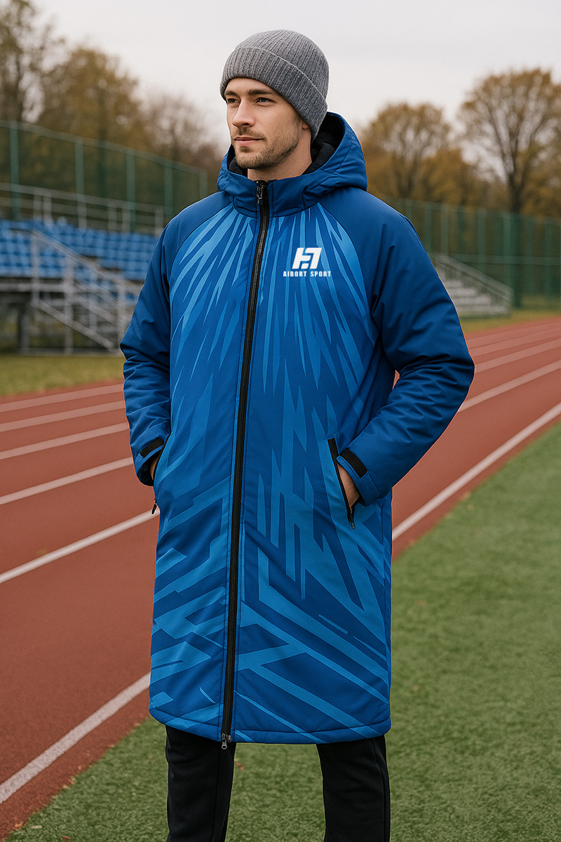 Усанд сэлэх тавцан Parka - Sublimation - Дээд + будсан ёроол | Захиалгат усан сэлэлтийн баг дулаан дээл | Ус нэвтрүүлдэггүй гадаа хүрэм үйлдвэрлэгч 2