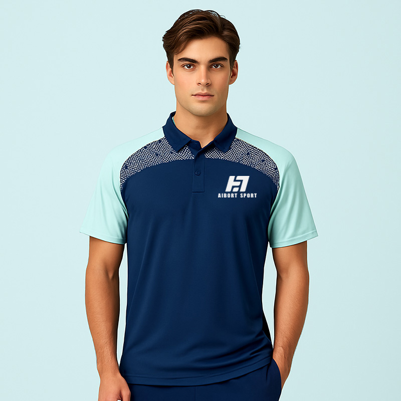 Jersey allenamento per le prestazioni - Top grafico di trasferimento di calore + base intrecciata di colore solido | Camicia uniforme di squadra personalizzata | Produttore di abbigliamento attivo OEM 12