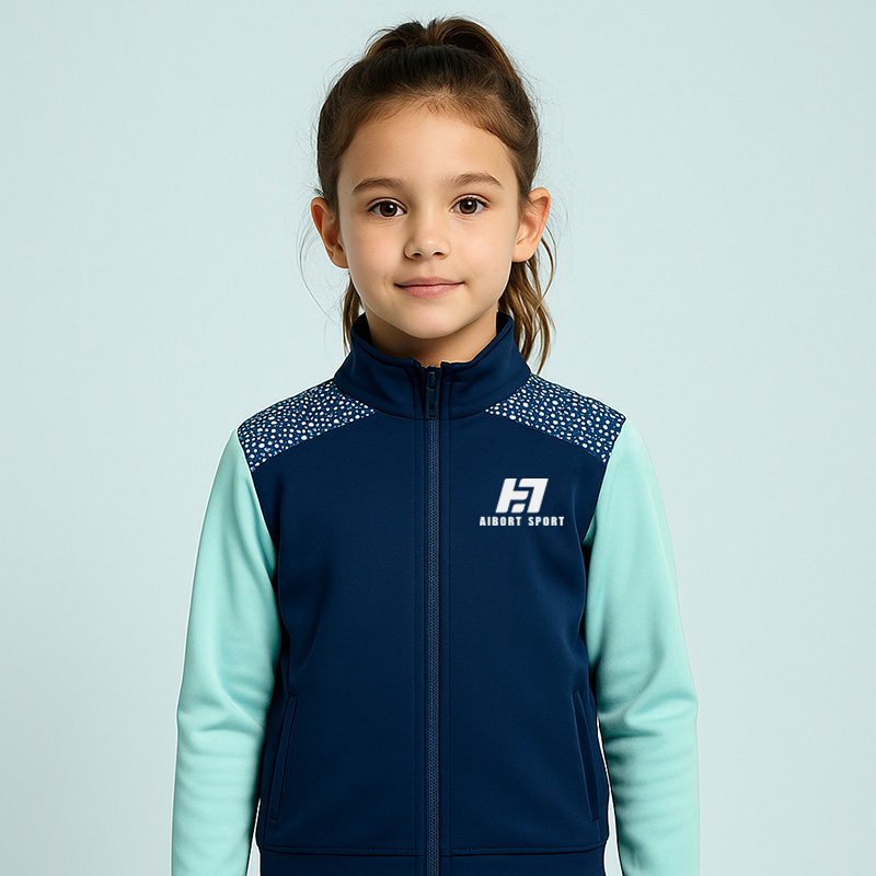 Jersey allenamento per le prestazioni - Top grafico di trasferimento di calore + base intrecciata di colore solido | Camicia uniforme di squadra personalizzata | Produttore di abbigliamento attivo OEM 11