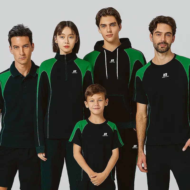 Team Sports Uniform Set - Anpassade panelstitch Activewear med tryckt eller broderad logotyp | Matchklara atletiska kläder | Konkurrenskraftig leverantör 1