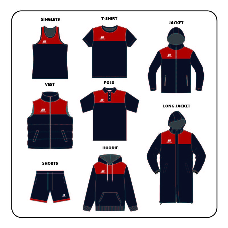 Custom Cut and Sew Spóirt Éide - Foireann Foirne Daite Socraithe le bróidnéireacht & Lógó Aistrithe Teasa | Soláthraí Éadaí Lúthchleasa OEM 2