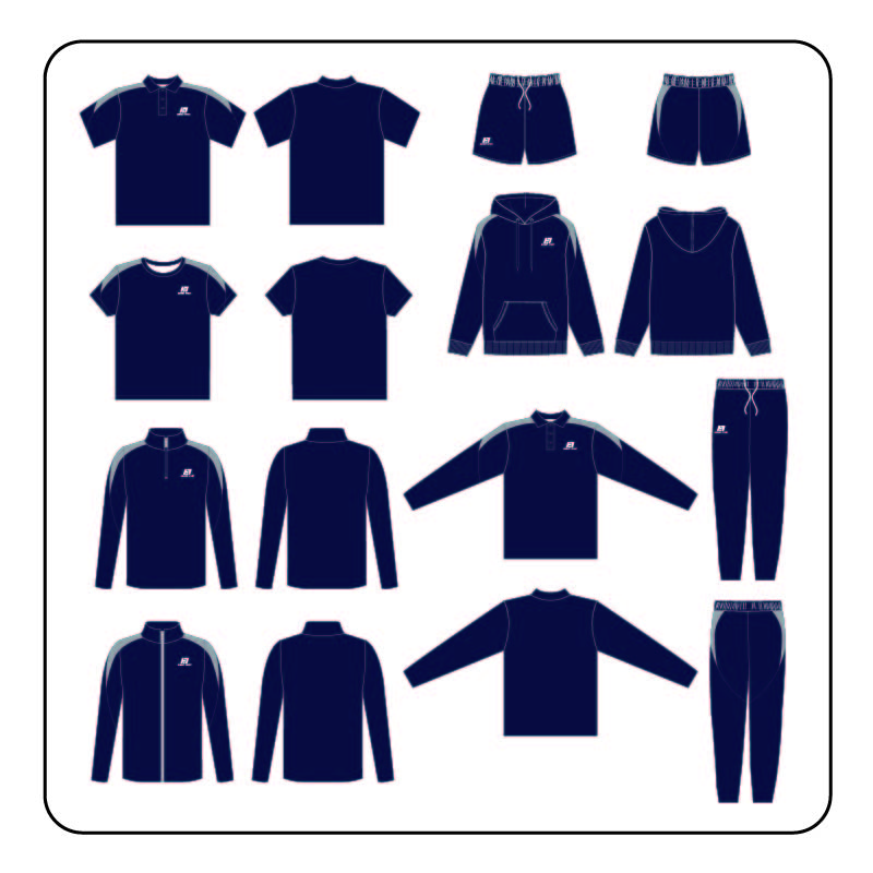 Socruithe Custom Cut agus Sew Foireann - Éide Spóirt Fabraic Daite le Lógó Bróidnéireachta nó Aistrithe Teasa | Monaróir Éadaí Foirne Lúthchleasa | Soláthraí éide an phainéil saincheaptha 2