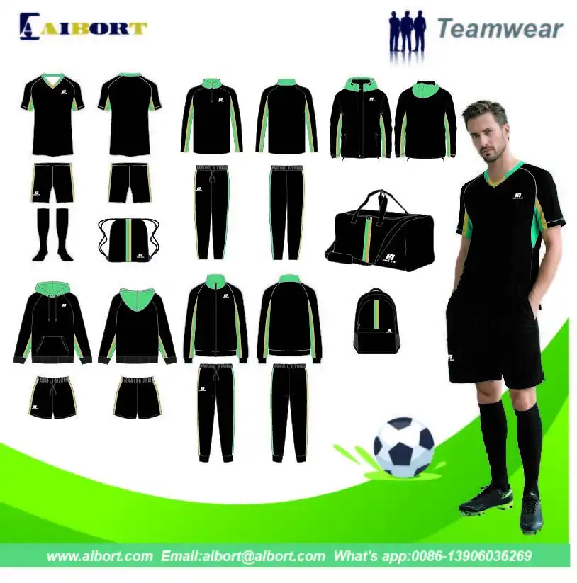 Elite Soccer Uniform Set – Create Your Brand with Fully Custom Football Kits | Logo, Name & Number Ready 1