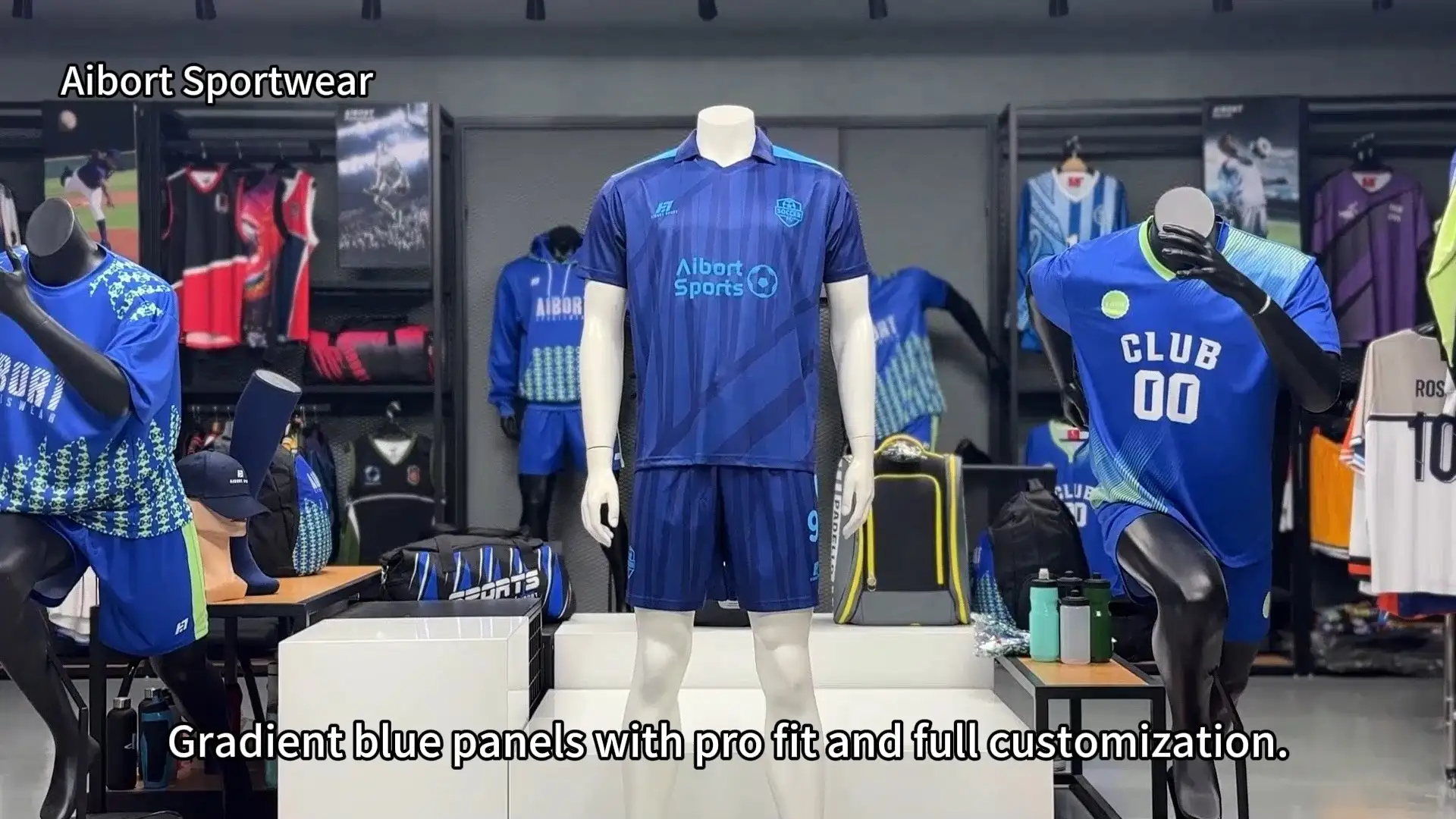 Aibort Football Training Match Apparel Durable Breathable Performance Cut Custom Soccer Uniform for 2026 Teams 1