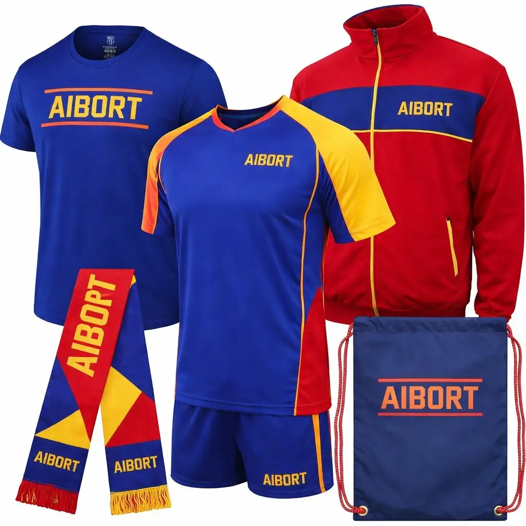 Aolan Bästa Val Personliga Elastiska Sportkläder Anpassade Fotbollsfanset för Hejarklackar 1