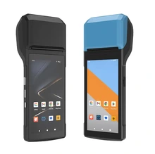 Best H10C Mobile Handheld Android POS System Terminal Touch Screen With Printer