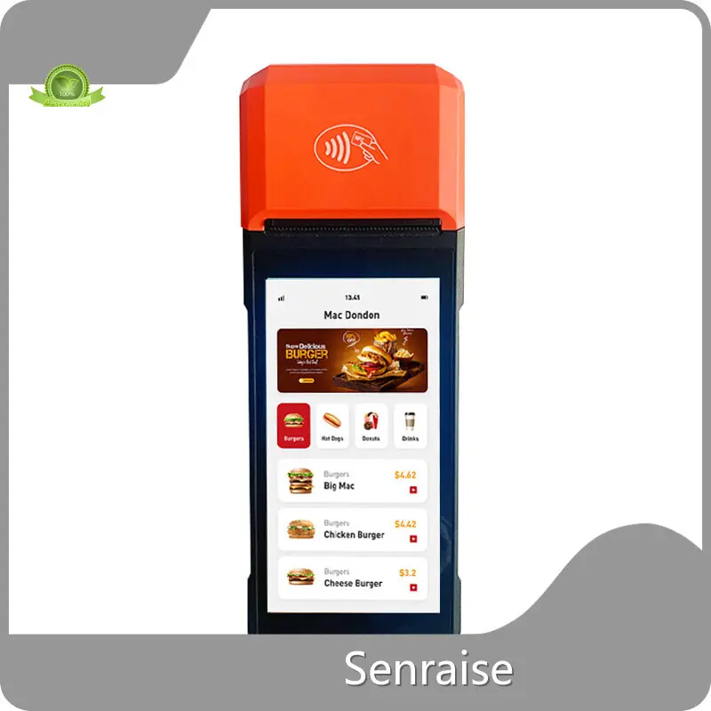 For Retail Stores Handheld Pos System for Restaurants by Senraise 1