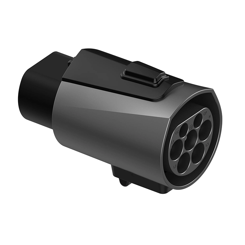 Q42 EV مهايئ شاحن EV نوع 2 إلى GBT سيارات السيارات الصينية شحن محول IP55 IEC 62196 إلى GBT محول التيار المتردد 1