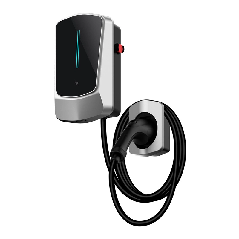 Estación de carga elegante del coche eléctrico de la pared del control del nivel 2 del cargador de EV del fabricante OCPP 1.6J Wallbox 1